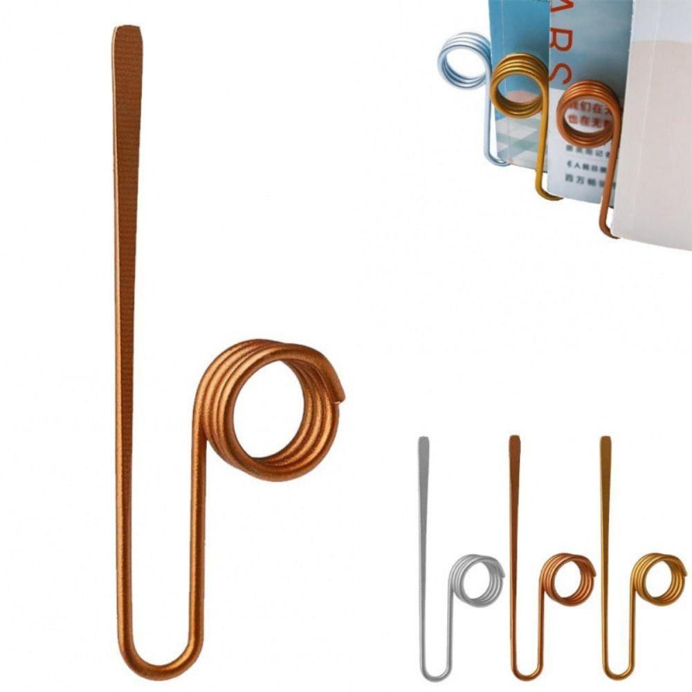 Exquisite Ring Bookmark Creative Thumb Book Page Holder Funny Finger Ring Book Opener Holder  Gift