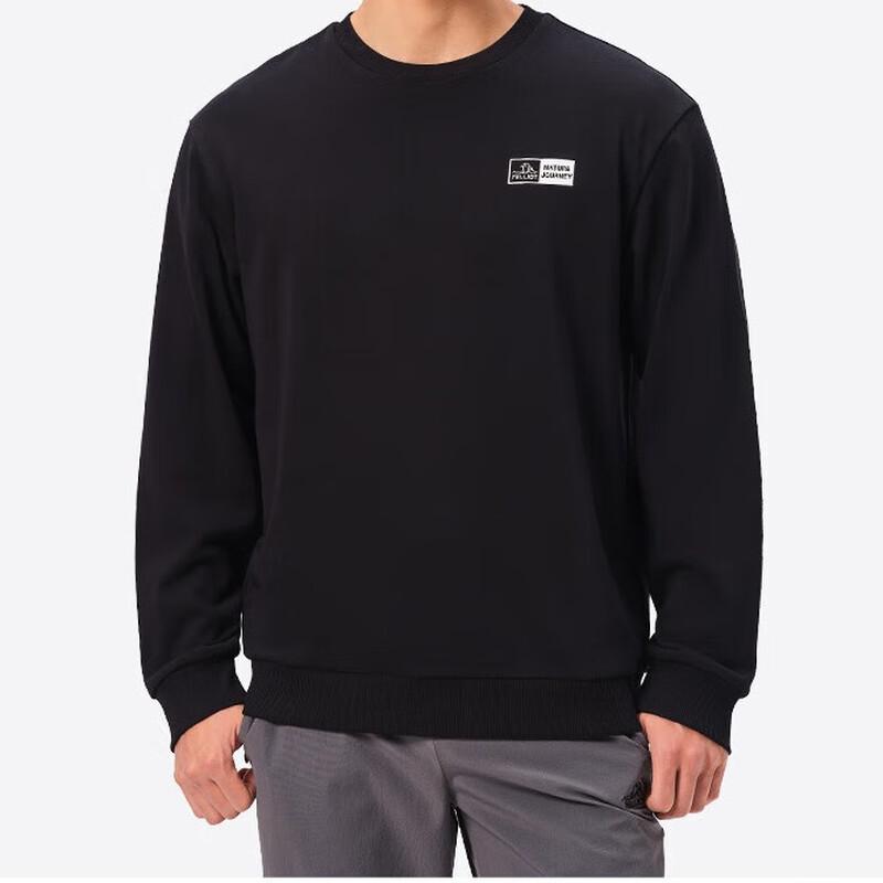 Pelliot Men s Cotton Round Neck Pullover Sweatshirt S