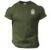 Beard Skull T Shirt Small Gym Clothing Bodybuilding Workout Boxing Vikings Top