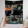 Rod Wave Singer Anime Chart Tapestry Bohemian Wall Tapestries Mandala Wall Art Decor