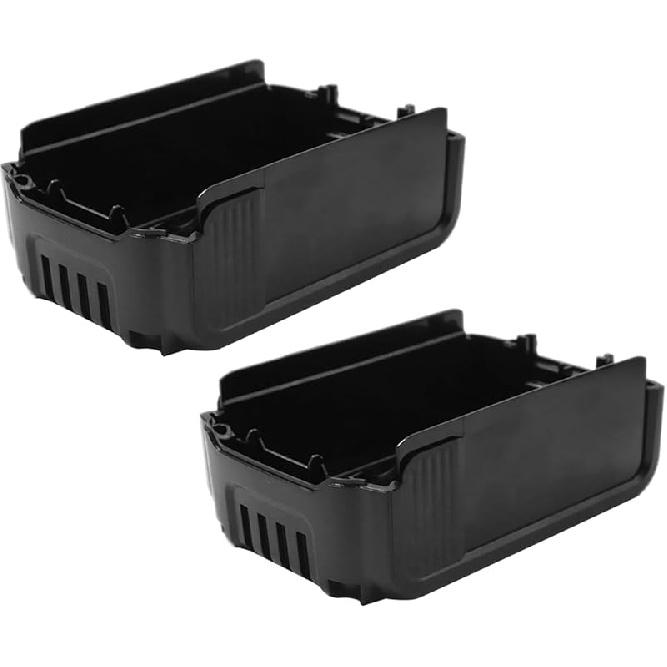 

Сменный корпус аккумулятора для Dewalt DCB200, DCB201, DCB203, DCB204 Пластиковый защитный чехол для аккумулятора 18 В/20 В 2,0 Ач 3 Ач 4,0 Ач 5-элементный 18650 Крышка сломана DW-10C-BotttomX2