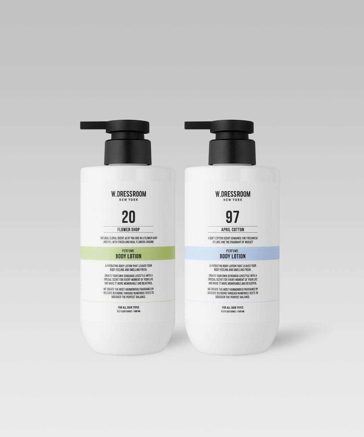 Jojoba Oil Perfume Body Lotion 500ml (Select 1 of 5) No. 20 Flower Shop