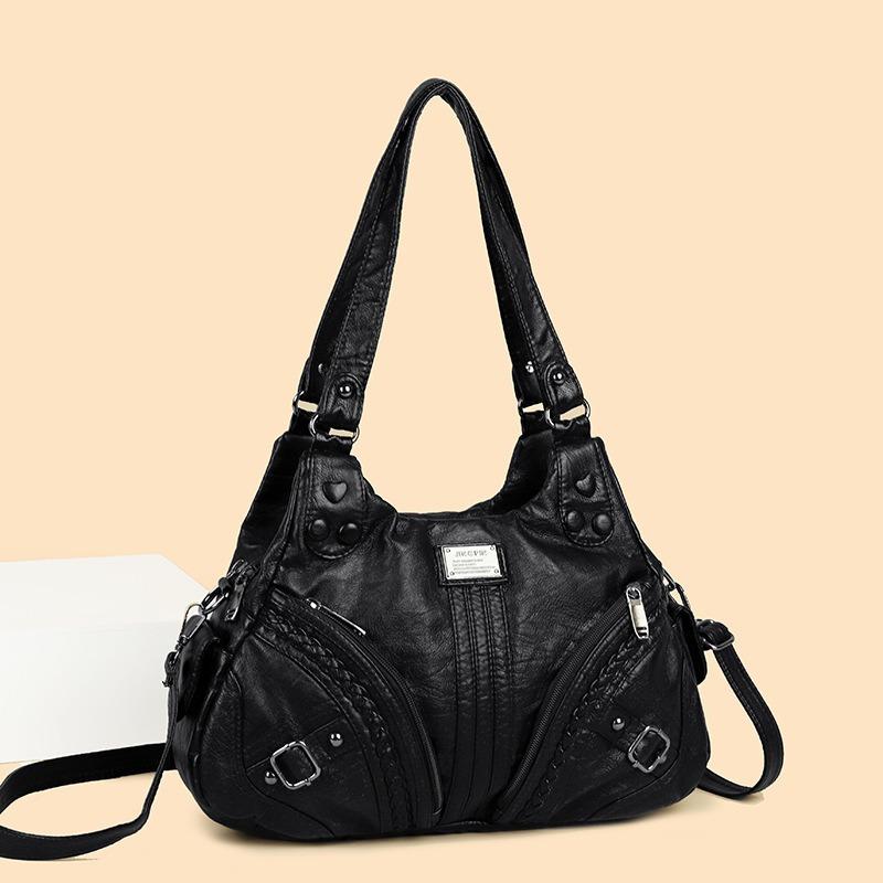 Retro Damenhandtaschen Neue Damen-Umhängetaschen Personalisierte tragbare Messenger-Taschen mit großem Fassungsvermögen