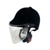 Casco da equitazione in velluto a copertura totale per cavalli, con cinturino regolabile, per cavalieri, fantini,