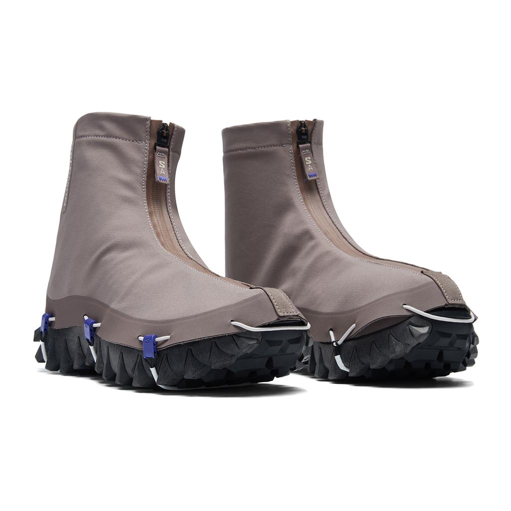 SALOMON Snowclog Advanced Comfortable Versatile Non-Slip Durable Mid-Top Outdoor Sports Shoes Unisex Sneakers Iron-Gray 475902