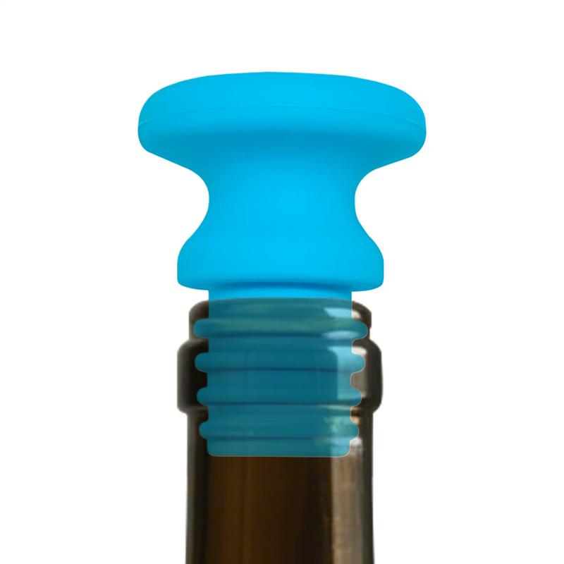 1 ks Silikonová zátka na láhev Zátka na láhev Korková zátka na víno Zátka na nalévání vína Zátka na láhev Roztomilý cylindr Konzervační gelová korková páska