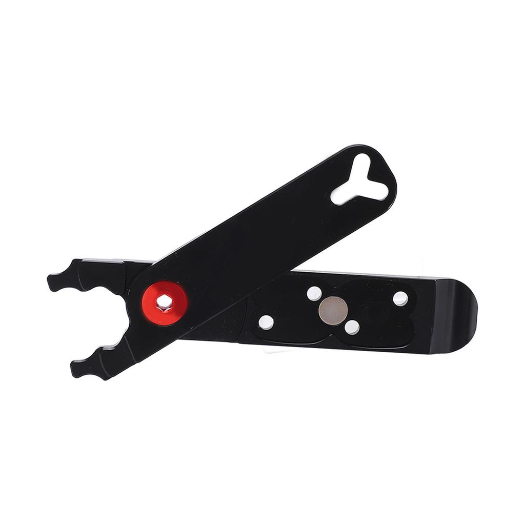 Bicycle Chain Link Pliers Aluminium Alloy 4 In 1 Multifunctional Repair Tool Chain Plier ClampBlack