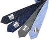 Brand Made in Jacquard Dot Pattern [Michiko London] Necktie, Japan, Nishijin-ori Silk, 100% Weave, (Pattern C Navy)