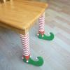 4pcs Christmas Decorations Shoes Stockings Chair Table Furniture Floor Protector Foot Leg Cover