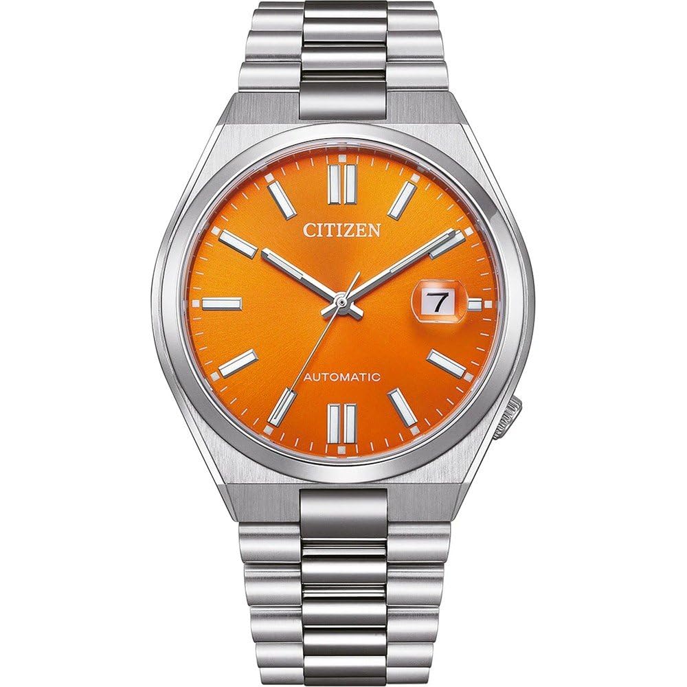 

Citizen Analog Blue Dial Men s Watch, Orange, Modern, NJ0151-88Z