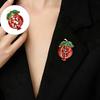 Fashionable Fruit Inspired Brooch Perfect Gift Choice Harvest Symbolism Jewelry Piece Stylish Corsage Pin