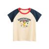 Trade Original Brand Children's Clothing Girls' Pure Cotton Short-Sleeved T-Shirt for Young Children with Cute Print Raglan Half-Sleeve for Summer