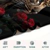 Leopard Print Flannel Blanket, High quality Comfortable for All Seasons, Home Decor, Warmth and Comfort, Perfect for Christmas Gifts