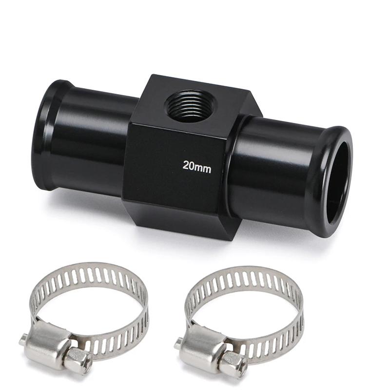 Adaptor furtun senzor temperatura apei negre indicator radiator temperatura apei țeavă comună