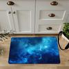 1Pcs Anti Fatigue Kitchen Rugs, Starry Sky  Print Waterproof Non-Slip Thick Cushioned Kitchen Mat Heavy Duty Comfort Standing Mat for Kitchen