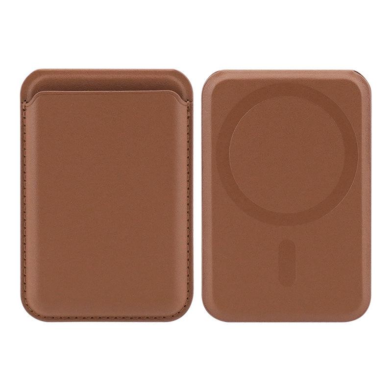 Custodia porta carte pieghevole magnetica MagSafe per iPhone 15/16 Pro Max con supporto a scorrimento