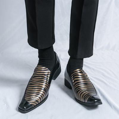 Fashion Handmade Hot Sale for Male Loafers British Style Man Formal Shoe Stylish Male Coiffeur Shoes 2024 New Leather Mens Slip On Shoes