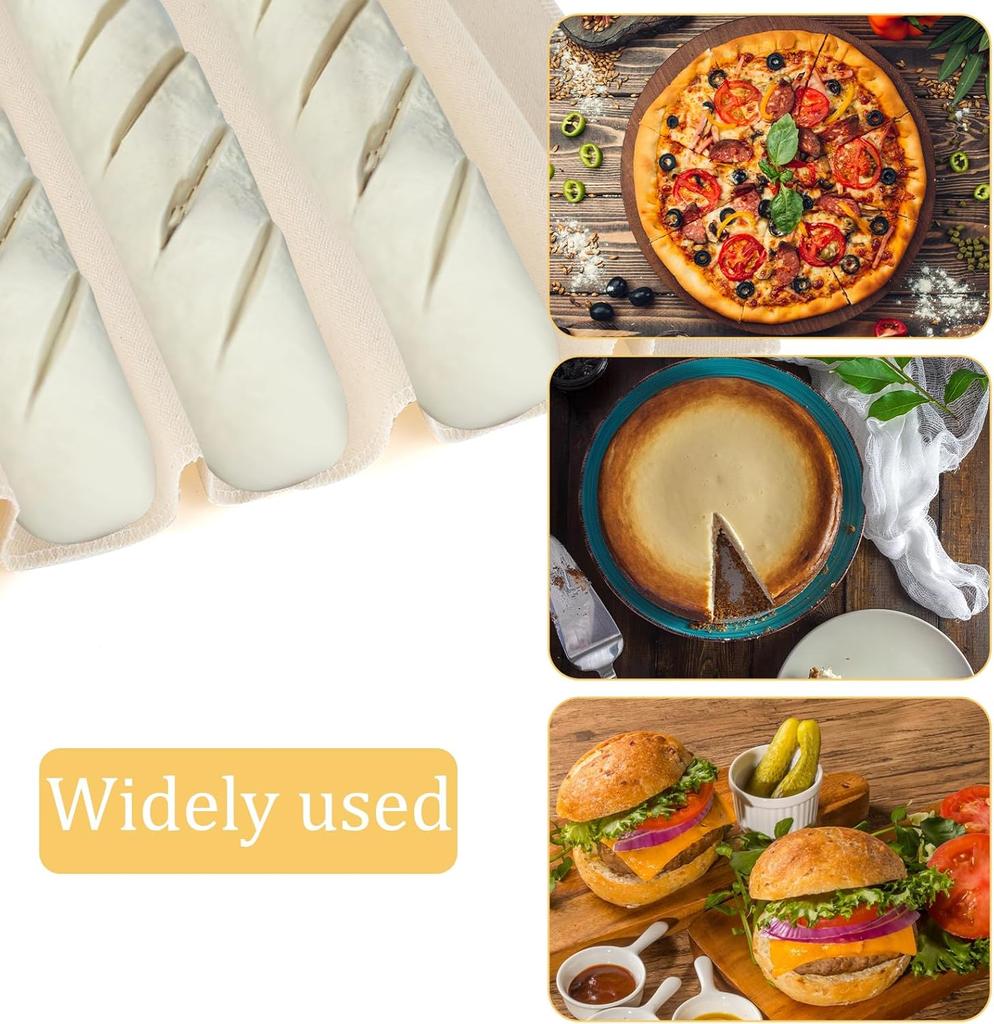 Proofing Cloth For Bread Baking Linen Cloth Reusable Bread Proofing Cloth Thick Baking Bread Cloth For Dough