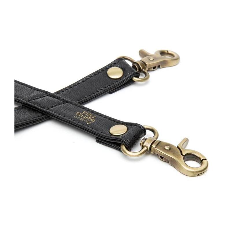 Bound To You Faux Leather Cross Harness