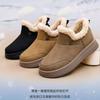 2025 Winter New Old Beijing Cotton Shoes Women's Velvet Thickened Mother Shoes Non-slip, Cold-proof and Warm Comfortable Snow Boots