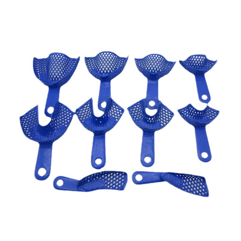 Plastic Steel Dental Mold Tray - Disposable Mesh Film Tool