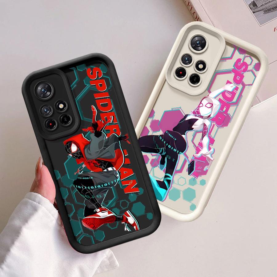 Marvel Sipider Man Gwen Cool Phone Case for Xiaomi Poco C51 X3 Pro X3 NFC C61 C50 Soft Shell