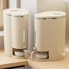 Rice Dispenser Press Out Food Grade Plastic Sealed Airtight Storage Container Househod Kitchen Supplies