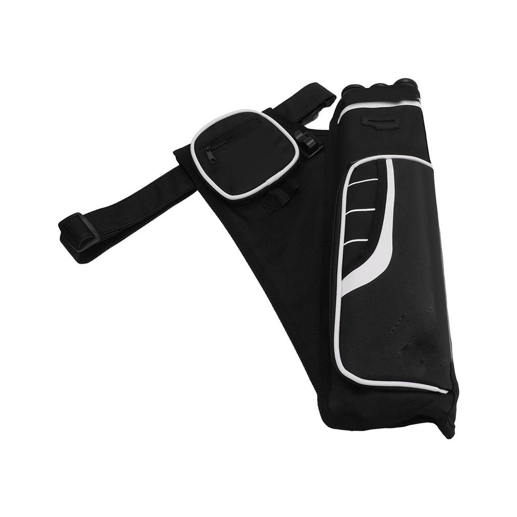 Bow and Arrow Pot Multidirectional Storage Portable Archery Arrow Holder Bag for HuntingBlack