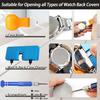 81-Piece Watch Repair Kit: Press Tool, Battery & Link Replacement Tools