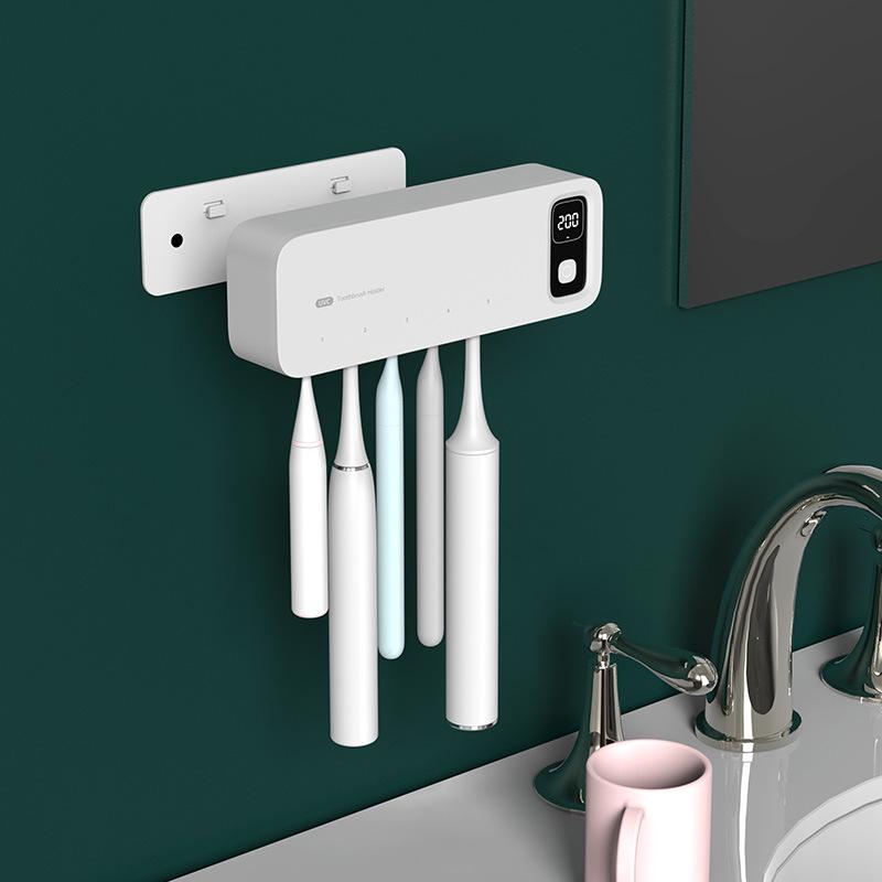 Intelligent UV Tandborststerilisator med Plug-Free Förvaring & Snabb Lufttorkningshållare