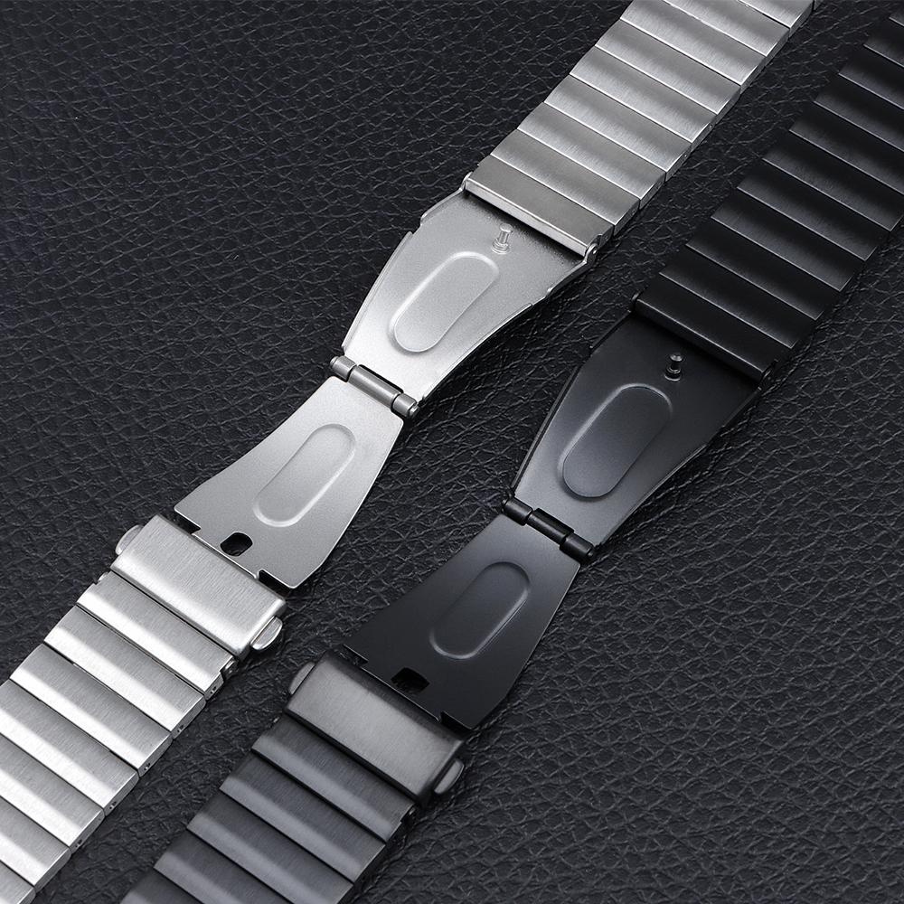 18mm 20mm 22mm Steel Watch Strap for Samsung Gear S5 S4 S3 Frontier Classic Watch Band for HUAWEI 41mm 42mm 46mm Accessorie