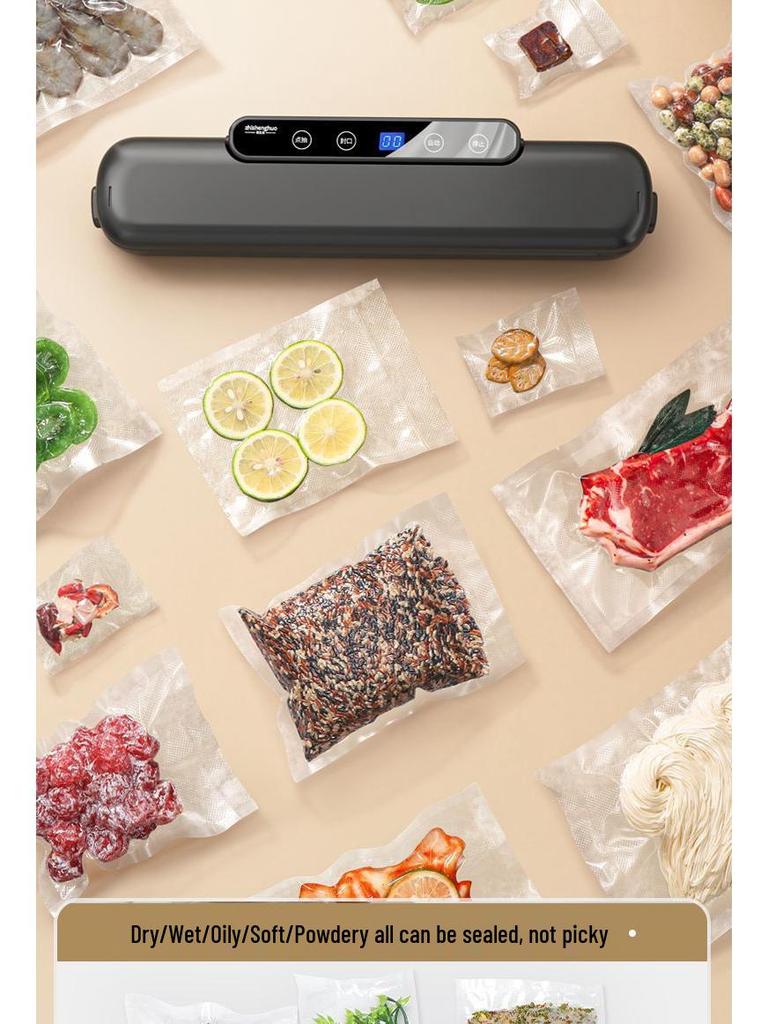 Fully Automatic Vacuum Sealer for Food Preservation and Packaging