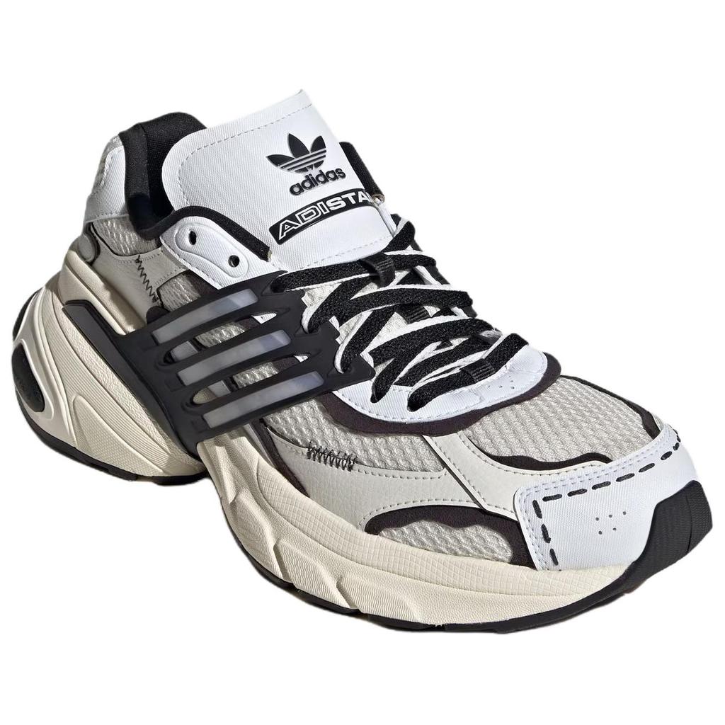 Adidas Originals Adistar Xlg Fashionable Comfortable Non-Slip Durable Low-Top Dad Shoes Men Sneakers Black White JR7005