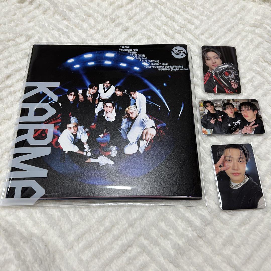 

[USED] StrayKids KARMA Karma Limited Edition Fan Bonus Included Changbin