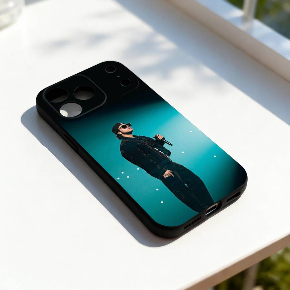 Rapper JOP F-Fuerza R-Regida Phone Case Silicone Black Soft For iPhone 17,16,15,14,13,12,11,Pro,Max,Plus,E,SE4,Air,Mini