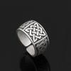 Vintage Slavic Adjustable Open Ring For Men Retro Personality Temperament Finger Ring Trendy Jewelry