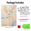 Pearl DIY Art Painting Elegant Deer Handcrafted Picture Indoor Wall Ornament Relaxing Leisure Hobby Exquisite Home Decor Gift