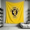 YB Wall Hanging Printed Fabric Blanket Decorative Tapestries for Bedroom Living Room Home Decor