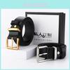 Minimalist Leather Belt For Women And Men With Pin Buckle And Vintage Style For Casual Jeans Wearing