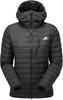 Jacket Mountain Equipment Earthrise Hooded Jacket Down Jacket Blue Cosmos