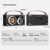 SANSUI T65 Home KTV Bluetooth Speaker with Dual Microphones CN plug (adapter included)