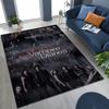 27 Style Tapis Damon Salvatore The Vampire Diaries pour Chambre à Coucher Salon Canapé Maison Paillasson Décoration, Grand Tapis de Sol Antidérapant pour Enfants