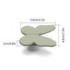 Aluminum Alloy Small Handle Wardrobe Cabinet Door Handle Creative And Simple Color Cute Butterfly Cartoon Children's Room Handle