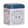 Tea Can Moisture-proof Portable Metal Wide Application Tea Storage Box for Home Multi-function Tea Containers for Living Room