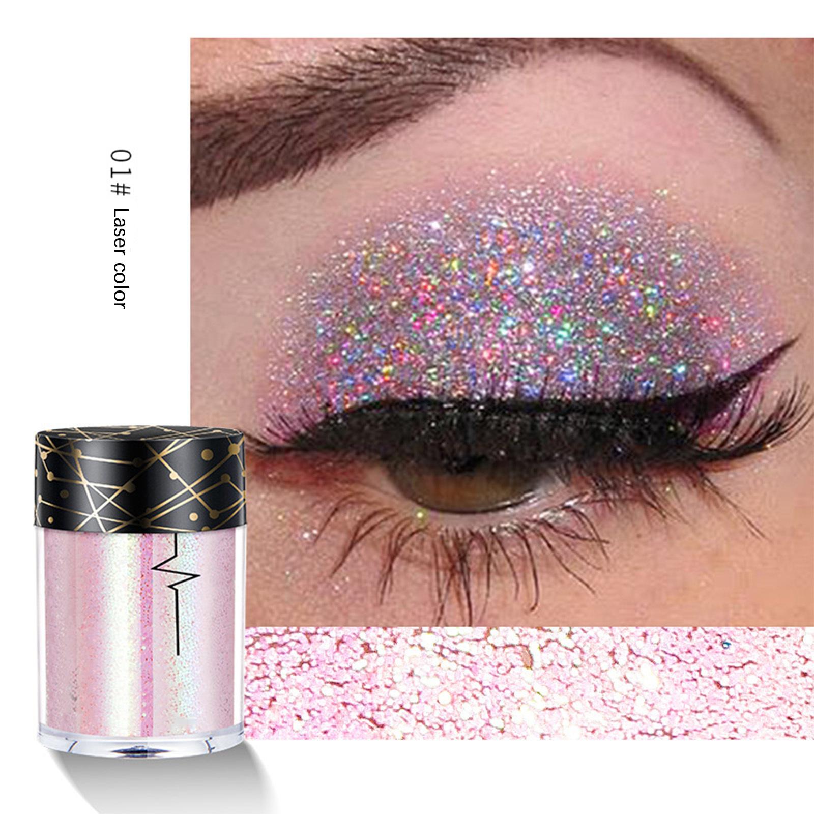 Meteor Flash Shimmer Eyeshadow - Single High-Pigment Makeup, Long-Lasting Wear for Women & Girls One Size
