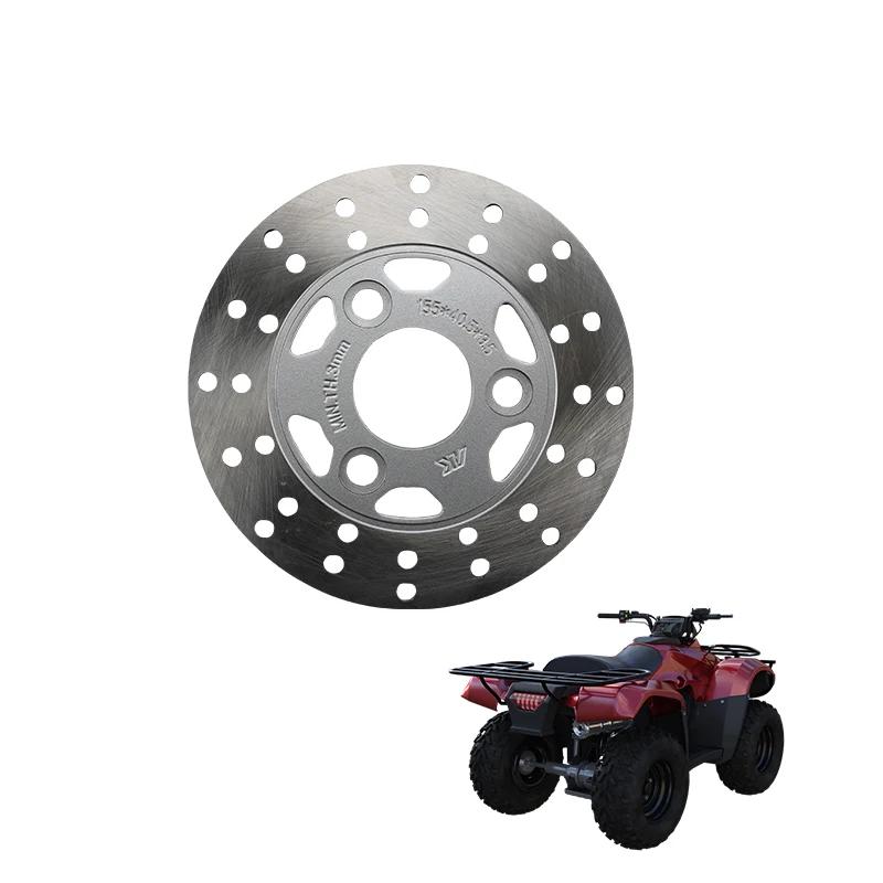 LINGQI RACING 155mm Front Brake Disc Rotor With 3 Mounting Screw for Monkey Z50 Bike Z50R Pit Dirt Bike Motorbike Accessories