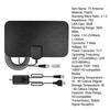 1 Set 3600 Miles TV Antenna HD-compatible Transmission Wide Range High Gain High-resolution Stable Output Signal Reception with Amplifier