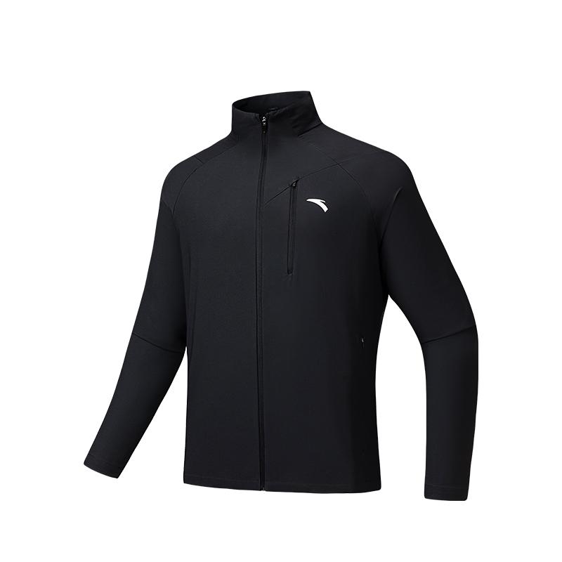 Anta Minimalist Comfortable Casual Versatile Stand Collar Fashion Sports Jacket Men jackets 952617610-3 3XL