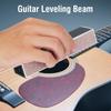 Fret Leveling File Beam with Self adhesive Sandpaper Luthier Fixing Tool for Guitar Bass