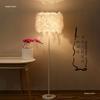 INS Creative Crystal Feather Lamp: Versatile Lighting for Weddings, Living Rooms, Studies, Bedrooms, and Fill Light for Beauty Streaming